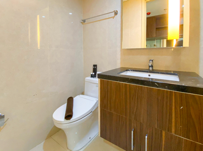 Bedroom 4, Homey and Comfort Living Studio Apartment Warhol (W/R) Residences By Travelio, Semarang