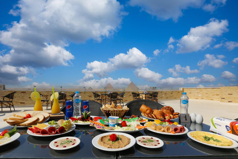 Food & Drinks 5, Venus Pyramids Inn Rooftop Access & Free Breakfast, Al-Ahram