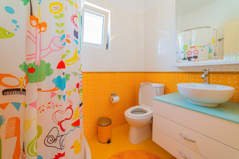 Bathroom 3, Estella Villa with Pool, Children Area, BBQ & Magnificent Views!, Crete