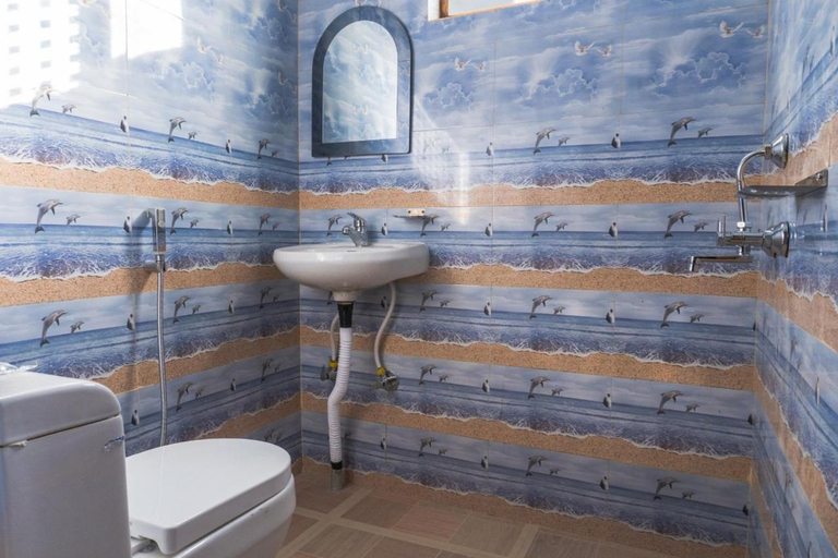Bathroom, Mehra Cottage, Almora