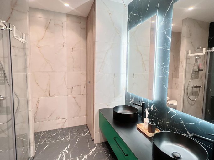 Bathroom 2, Zeus Design Loft Apartments Braunhirschen, Wien