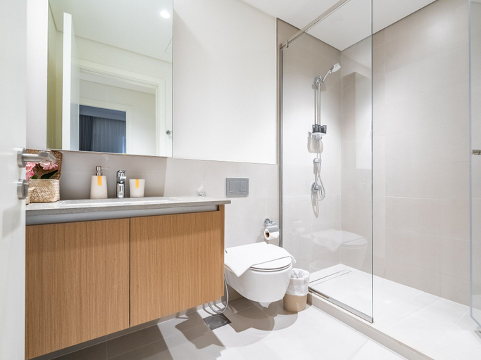 Bathroom 3, Creek Beachfront Heaven 1BR Luxe Harbor, Dubai