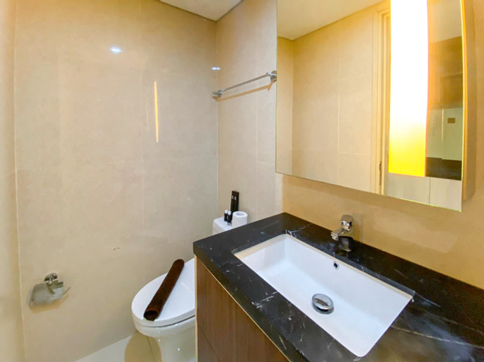 Bedroom 3, Homey and Comfort Living Studio Apartment Warhol (W/R) Residences By Travelio, Semarang