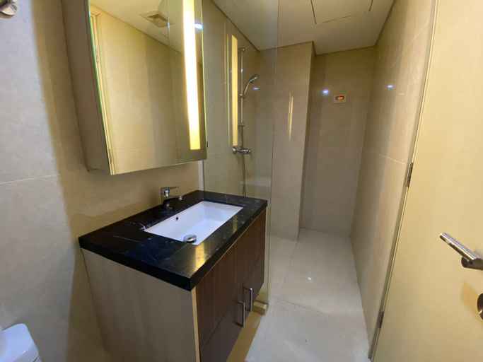 Bedroom 2, Homey and Comfort Living Studio Apartment Warhol (W/R) Residences By Travelio, Semarang