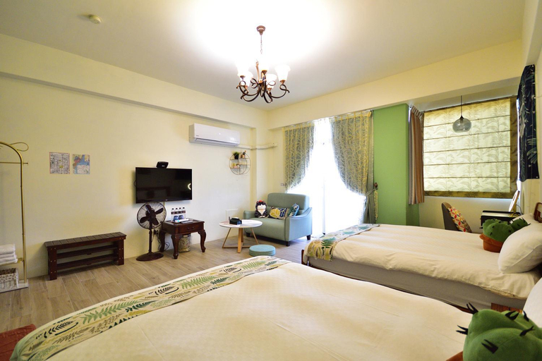 Bedroom 2, Piau Po 21 Inn, Taitung