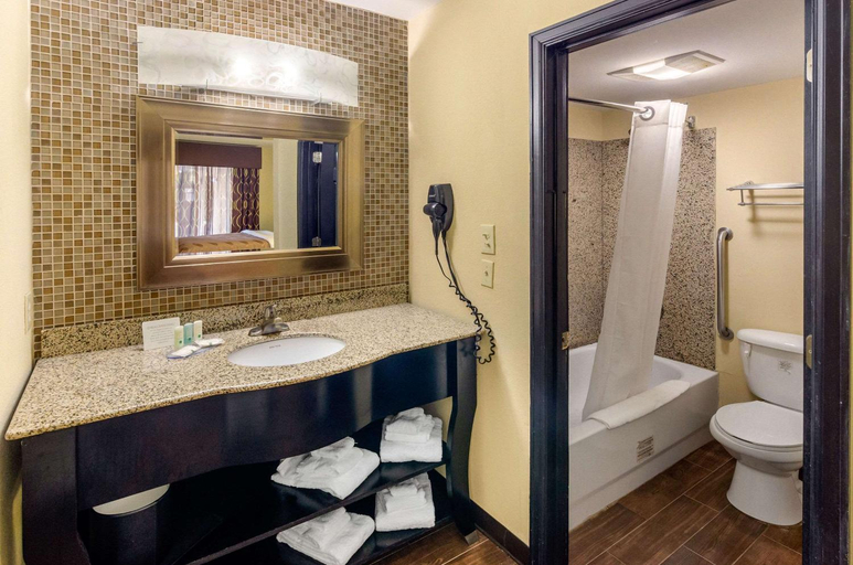 Bathroom 4, Quality Inn Covington Downtown, Covington