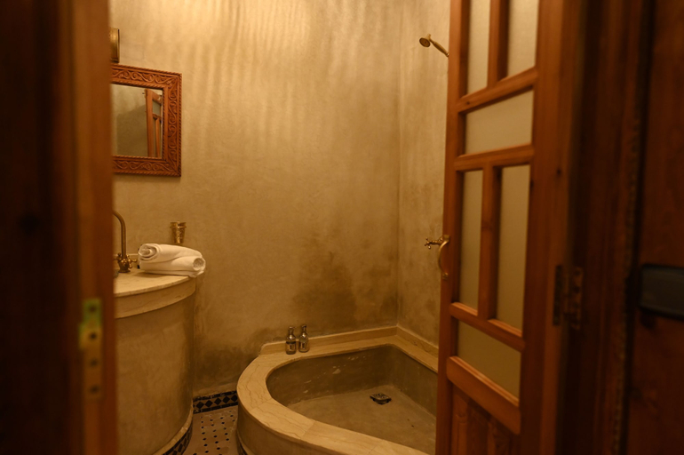 Bathroom 3, Riad Chez Henriette, Marrakech