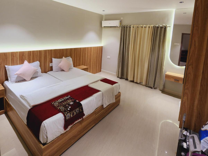 Bedroom 1, Muziris Manor Residency, Ernakulam
