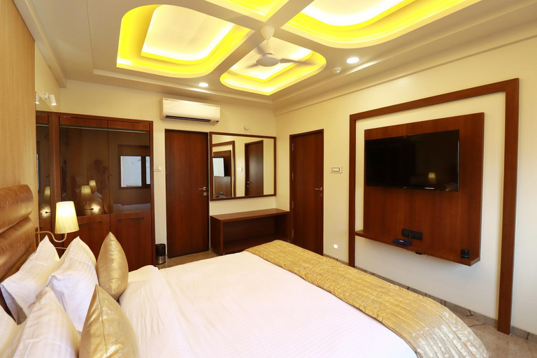 Bedroom 2, Four Petals Executive by LHMS, Solapur