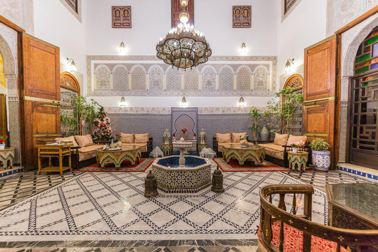 Public Area, Riad Ghita, Fès