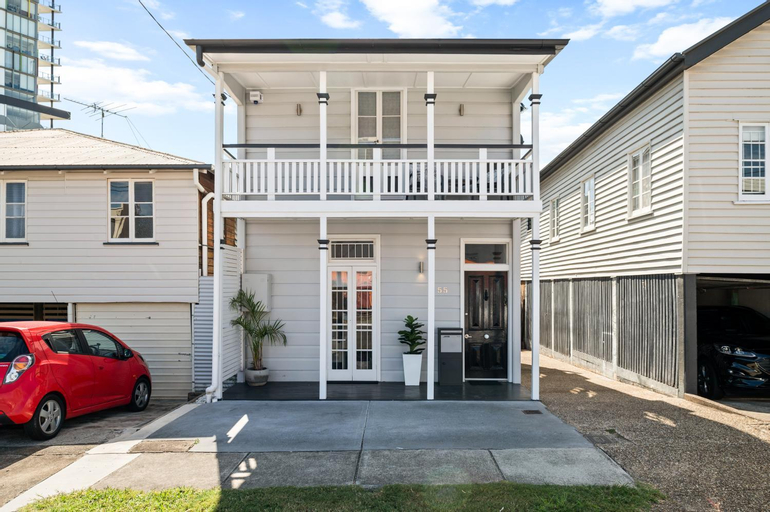 Exterior & Views 1, Amelia Terrace - House in Brisbane City Central, Fortitude Valley