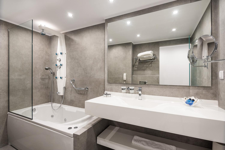 Bathroom 5, Tylissos Beach Hotel - Adults Only, Crete