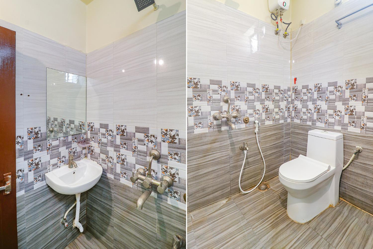 Bathroom 4, FabHotel Broholic - 200M from CARE Hospitals - Hitech City, Hyderabad