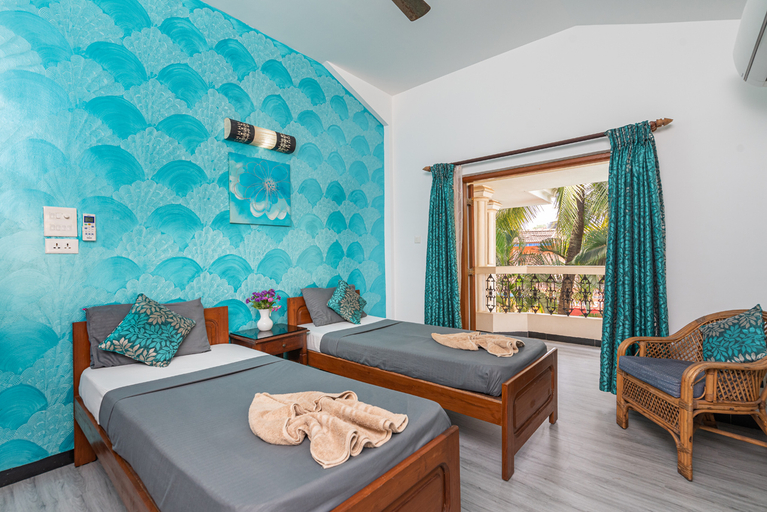 Bedroom 3, Villa Calangute Phase 1, North Goa