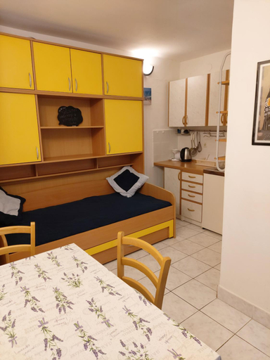 Bedroom, Studio apartman, Tisno