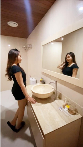 Bathroom 4, Wait Garden Cottage, Klungkung