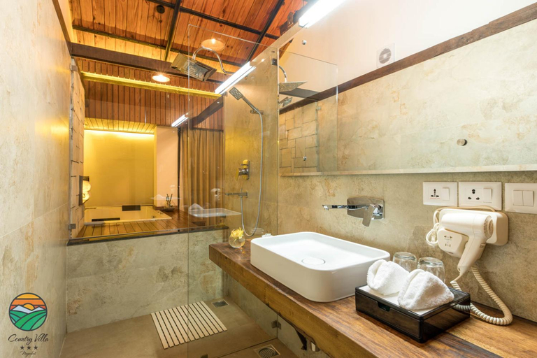 Bathroom 5, Hotel Country Villa, Bagmati
