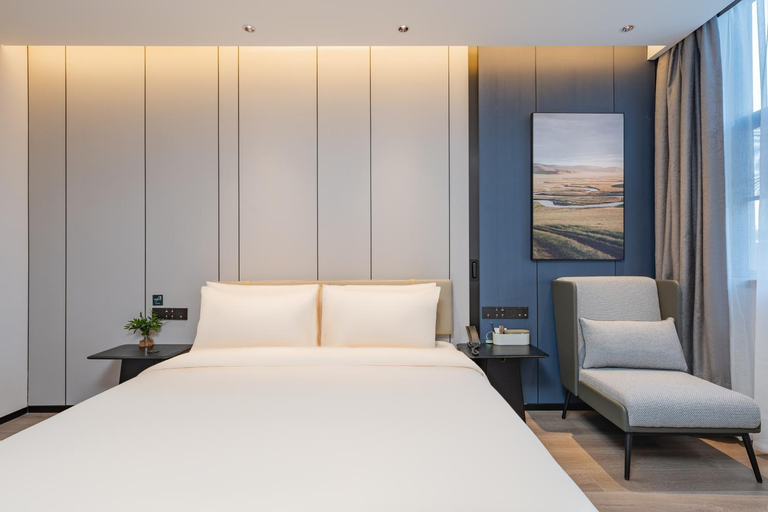 Bedroom 2, Atour Hotel Guangzhou Pazhou Convention and Exhibition Center Information Port, Guangzhou