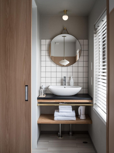 Bathroom 4, RAKURO Kyoto by THE SHARE HOTELS, Kyoto