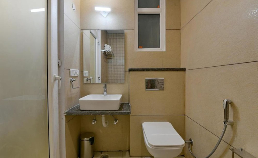 Bathroom 2, Hotel The Emporio A Corporate suites, Gautam Buddha Nagar