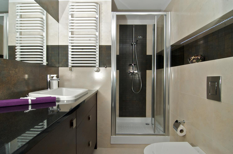 Bathroom 2, Silver Apartments, Środa Śląska