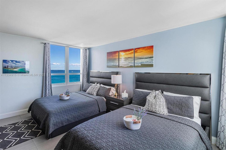 Bedroom 2, 11th - Seven Heaven Miami- Unforgettable Ocean Front- Free Parking, Miami-Dade