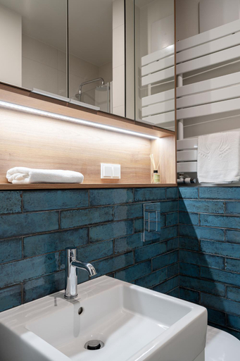 Bathroom 2, RentPlanet - Apartamenty Mlyn Maria, Środa Śląska