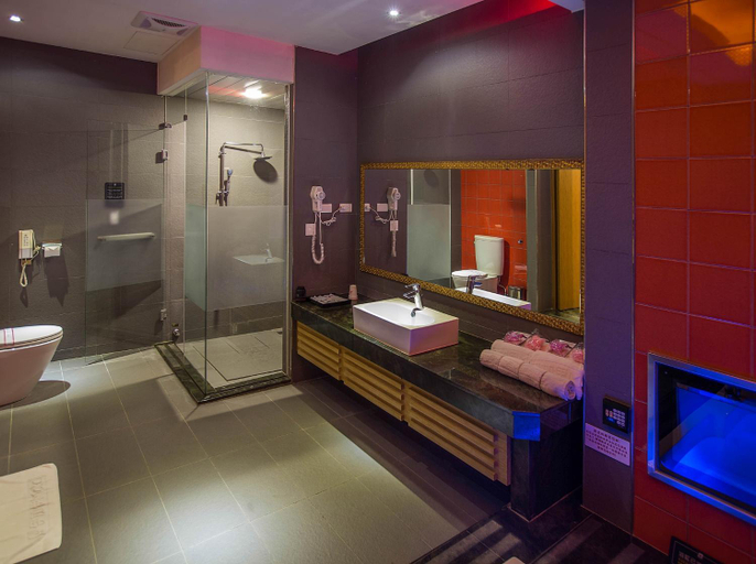 Bathroom 4, One Plus One Hotel, Taoyuan