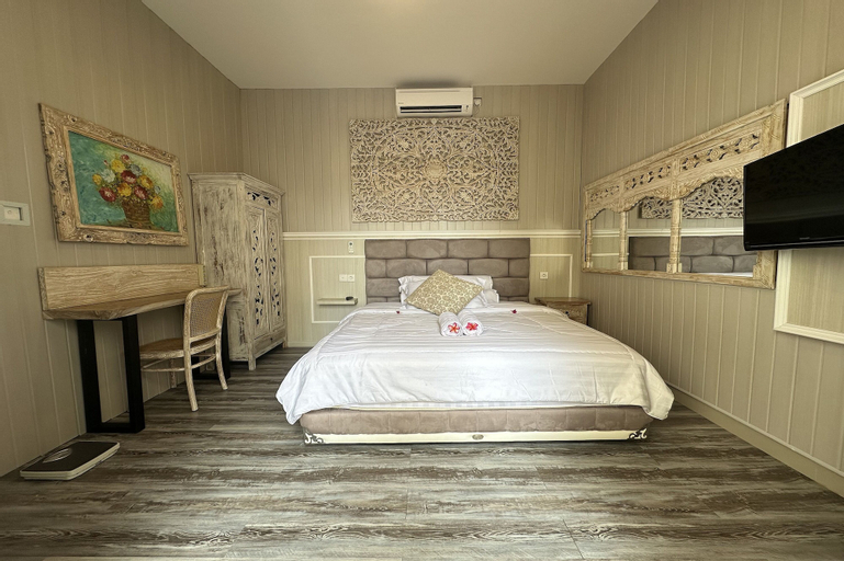 Bedroom 5, Rustic Pandawa Villa, Badung