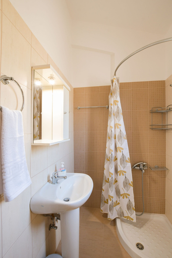 Bathroom, Angelika House -Amazing Sea view, Faistos