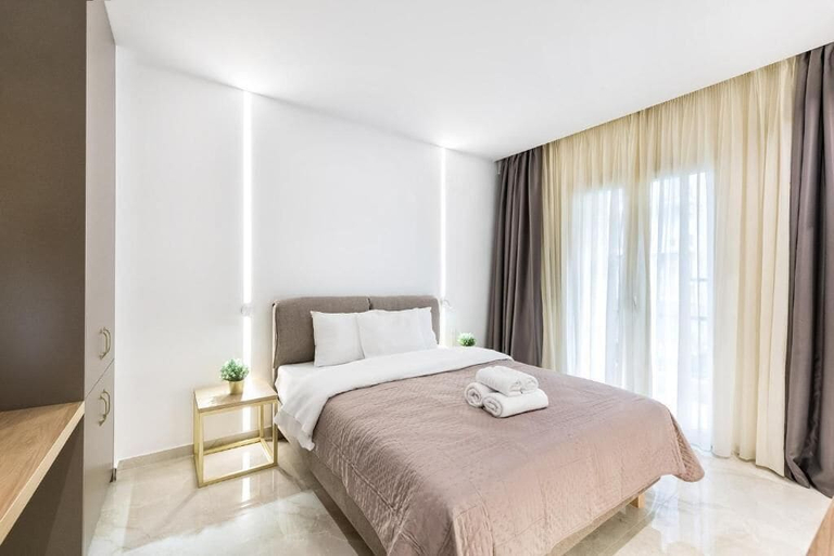 Bedroom 2, Porto Sea View Apartments - Gounari 33, Central Macedonia