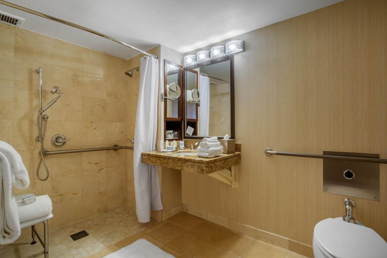 Bathroom 3, Omni New Haven Hotel at Yale, New Haven