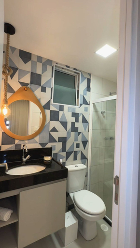 Bathroom 2, Edifício Promenade II Apt 206, Maceió (capital)