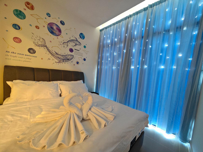 Bedroom 2, The Shore Kota Kinabalu CityView, Kota Kinabalu
