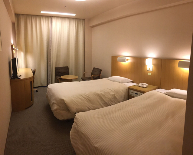 Bedroom 2, Hotel Grand Hill Ichigaya, Shinjuku