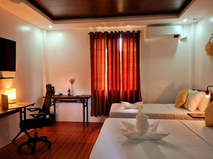 Bedroom 3, Noah's Ark Hotel, Dauis