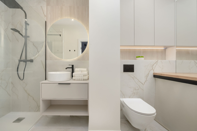 Bathroom 4, Apartment Kępa Mieszczańska by Renters, Środa Śląska