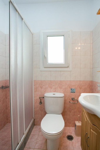 Bathroom 5, Asteras Paradise Hotel, South Aegean