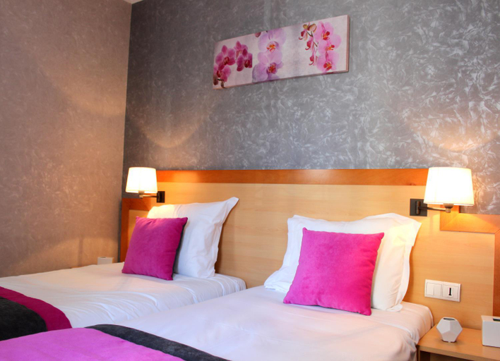 Bedroom 3, Hotel du Chemin Vert, Paris