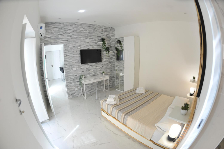 Bedroom 2, Luxury Apartment Salerno Center, Salerno