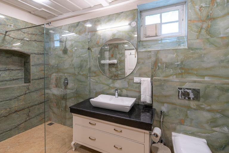 Bathroom 3, StayVista at Springfield with Scenic Lawn, Solan