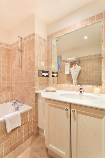 Bathroom 4, Hotel Grimaldi by HappyCulture, Alpes-Maritimes