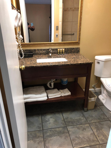 Bathroom 3, Knights Inn Motel, Josephine