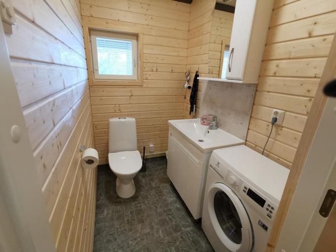 Bathroom 3, Ollilan Lomamajat, Northern Ostrobothnia