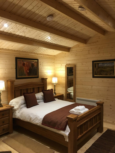 Bedroom 2, Auchenlea lodges, Glasgow