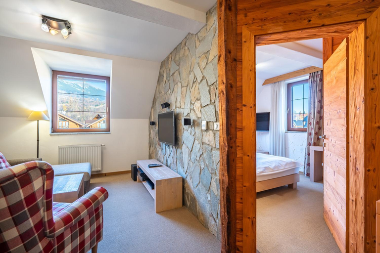 Bedroom 2, Family Apartments in Mountain Hotel, Poprad