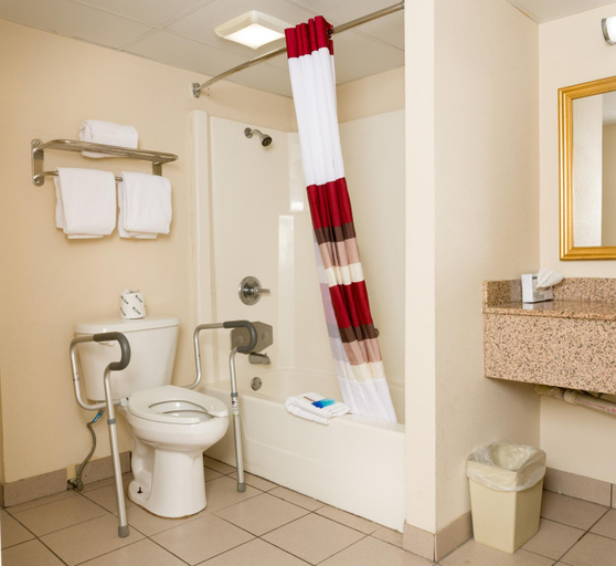 Bathroom 5, Red Roof Inn & Suites Pigeon Forge - Parkway, Sevier