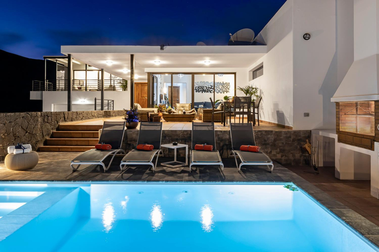 Sport & Beauty 2, Villa Saudade con piscina climatizada y vistas al mar, Las Palmas
