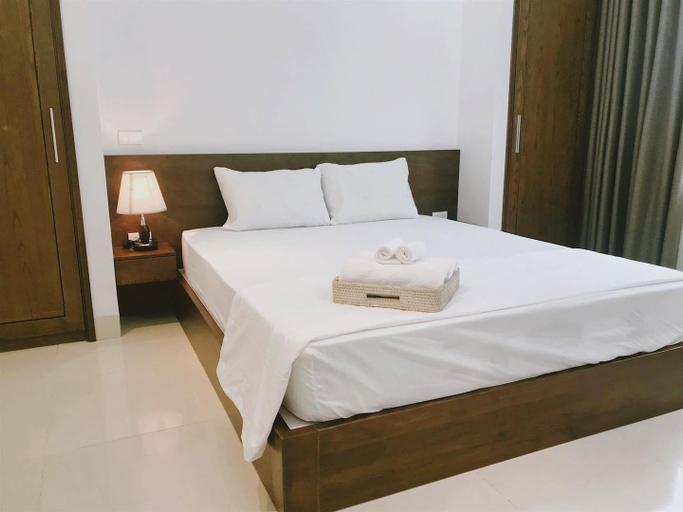 Bedroom, Villa view hồ, bể bơi chung cách Hà Nội 40km, Ba Vi