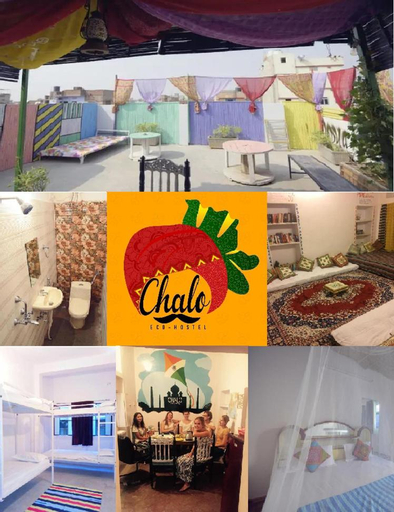 Bedroom, Chalo Eco Hostel, Jaipur